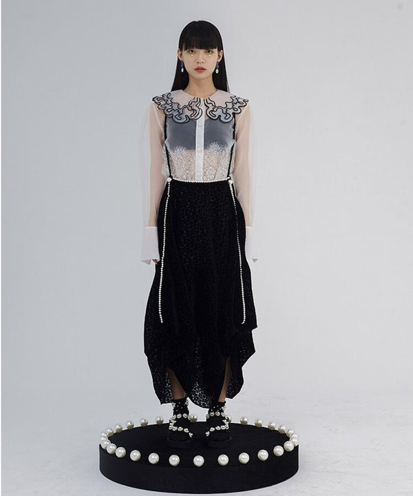 queens lace blouse